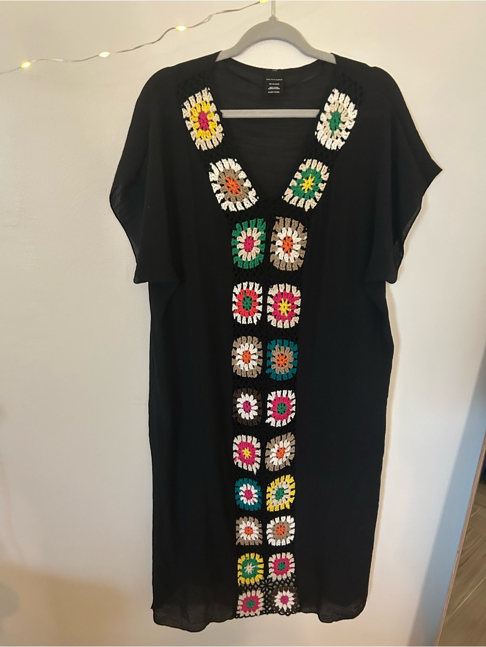 SAKS FIFTH AVENUE crochet maxi dress